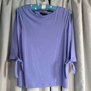Banana Republic NWT Periwinkle Slit-sleeve Top